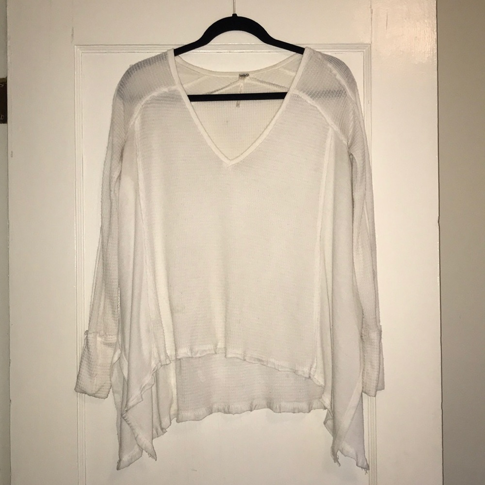 FREE PEOPLE white shirt